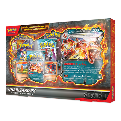 Pokémon TCG: Charizard ex Special Collection Side