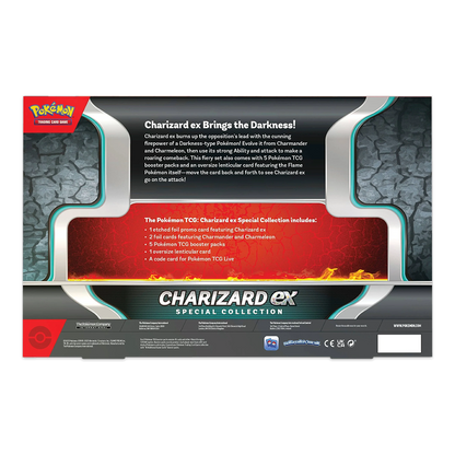 Pokémon TCG: Charizard ex Special Collection Back