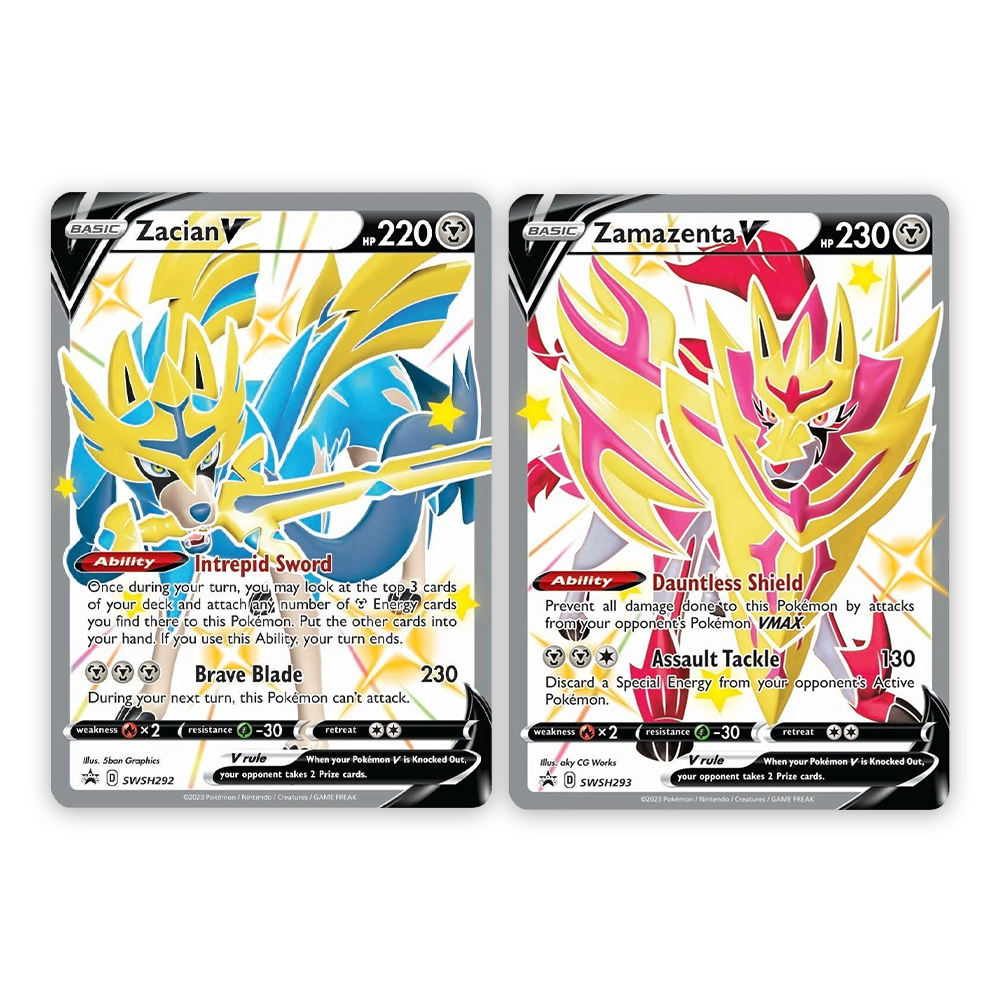 Pokémon TCG: Crown Zenith Premium Figure Collection Bundle—Shiny Zacia –  Eclipse Cards