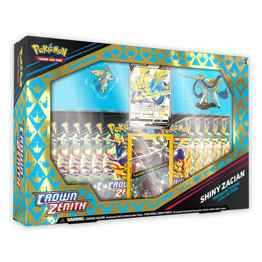 Pokémon TCG: Crown Zenith Premium Figure Collection—Shiny Zacian