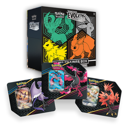 Pokémon TCG: Evolving Skies Elite Trainer Box & Crown Zenith Pokémon TCG: Evolving Skies Elite Trainer Box & Crown Zenith