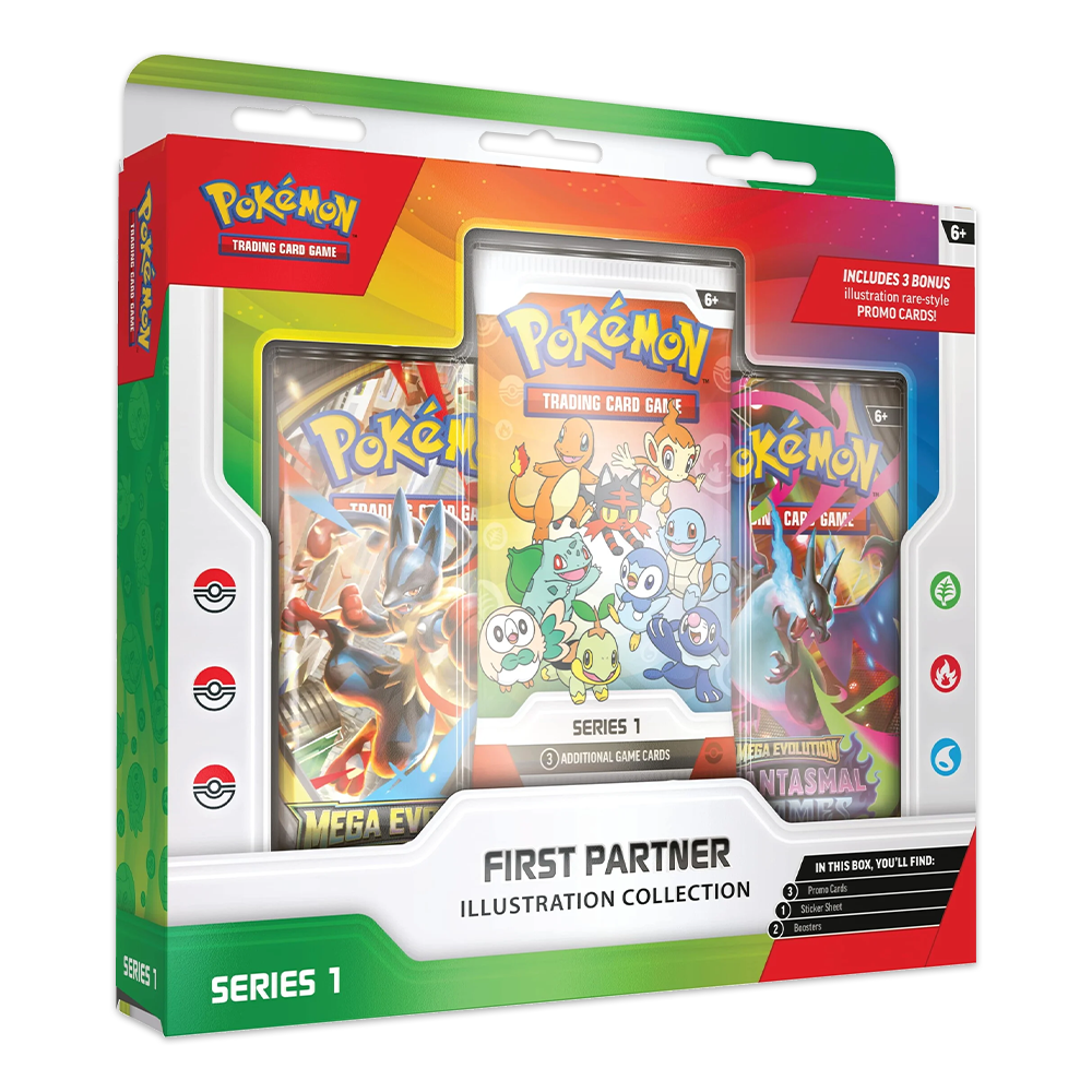 Pokémon TCG: First Partner Illustration Collection – Series 1