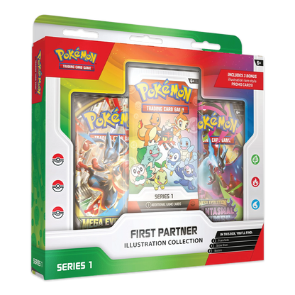 Pokémon TCG: First Partner Illustration Collection – Series 1