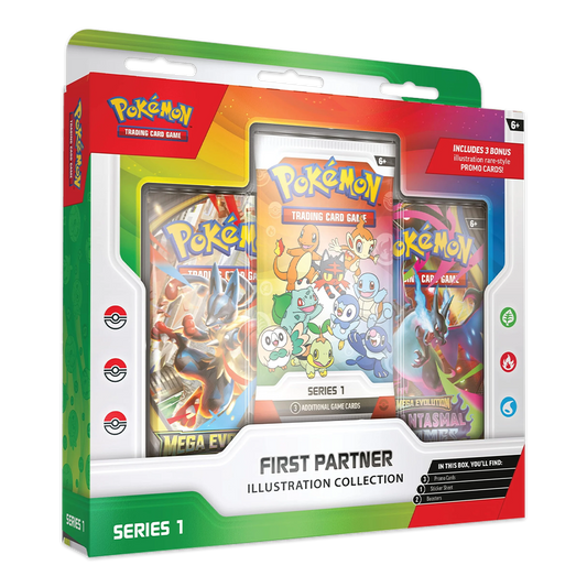 Pokémon TCG: First Partner Illustration Collection – Series 1