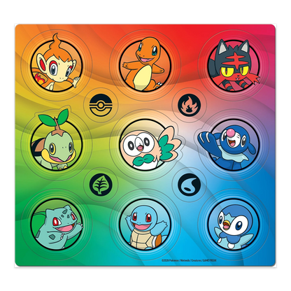Pokémon TCG: First Partner Illustration Collection – Series 1 Stickers