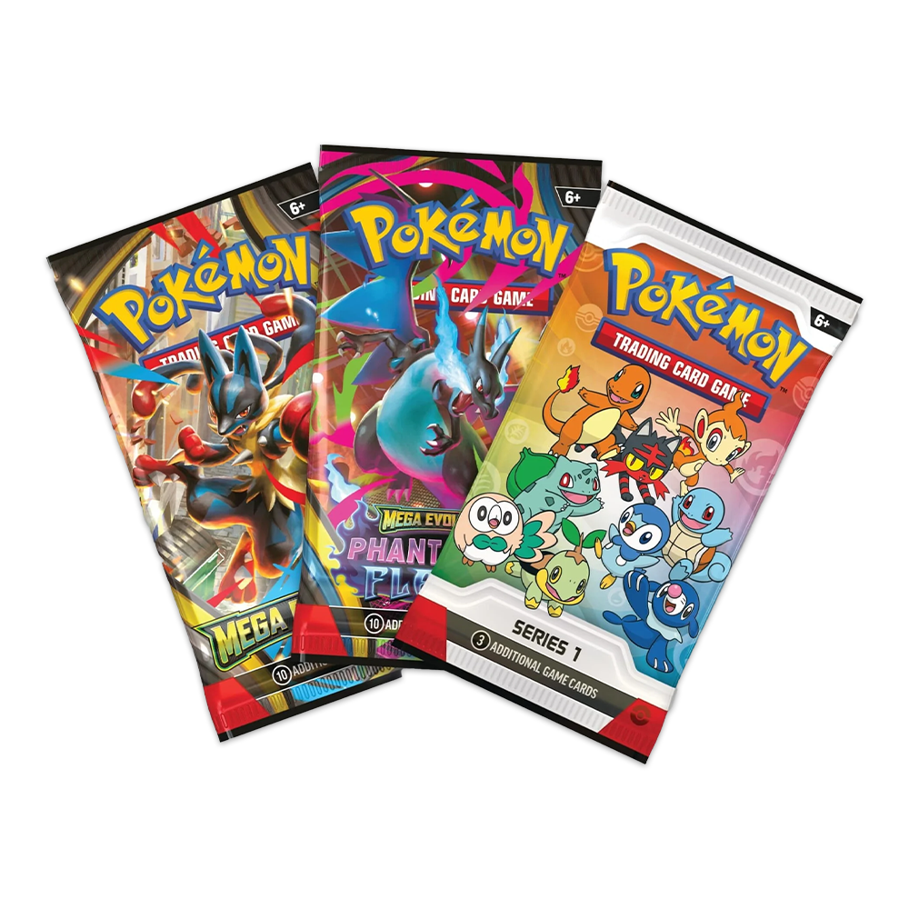 Pokémon TCG: First Partner Illustration Collection – Series 1 Packs and Promo Pack
