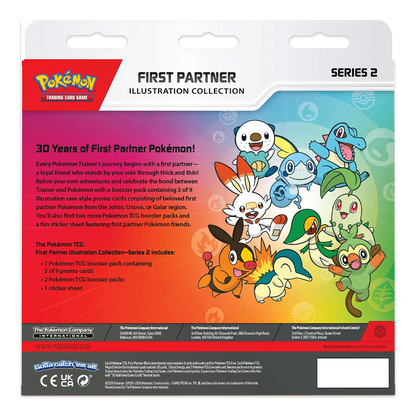 Pokémon TCG: First Partner Illustration Collection – Series 2 Back