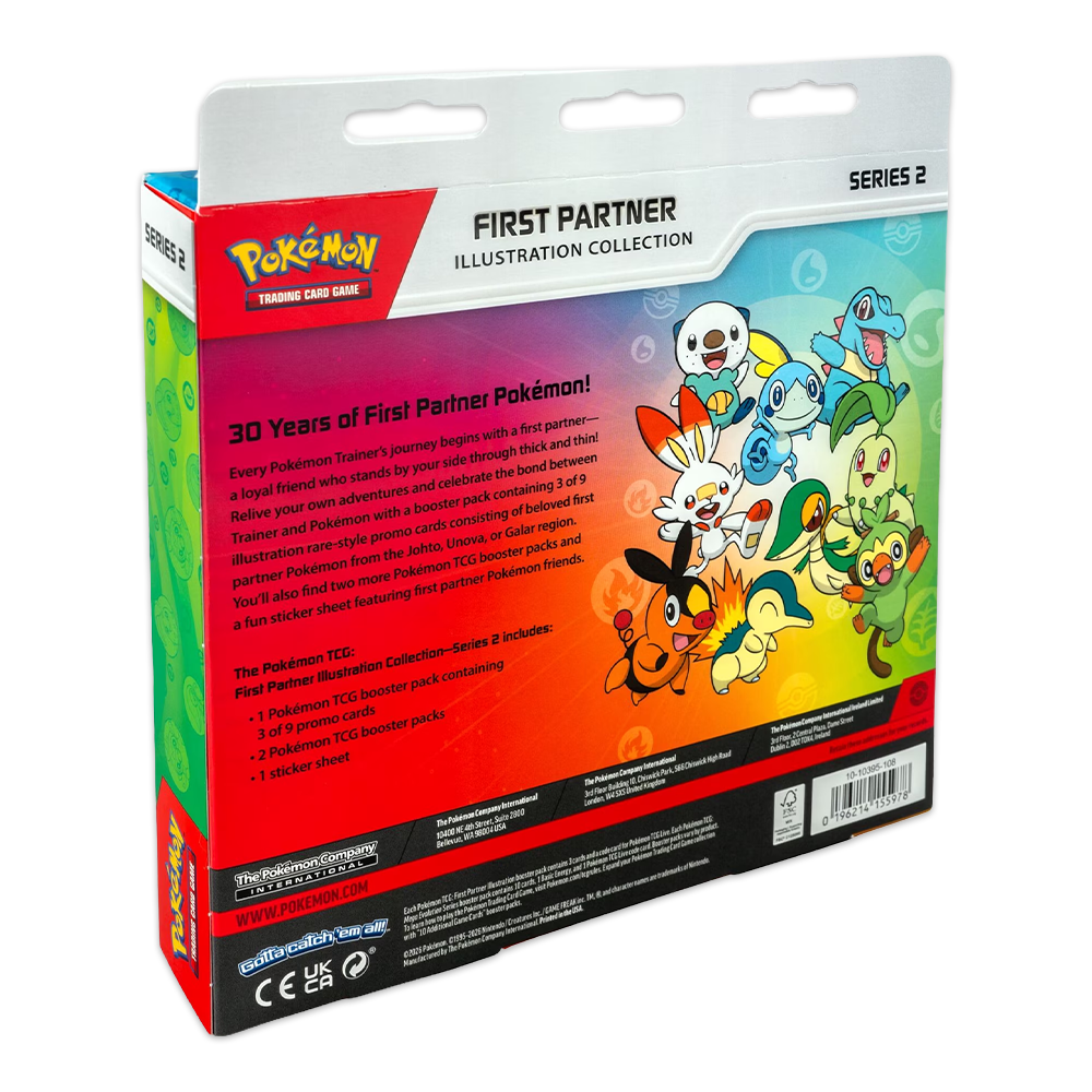 Pokémon TCG: First Partner Illustration Collection – Series 2 Back 2