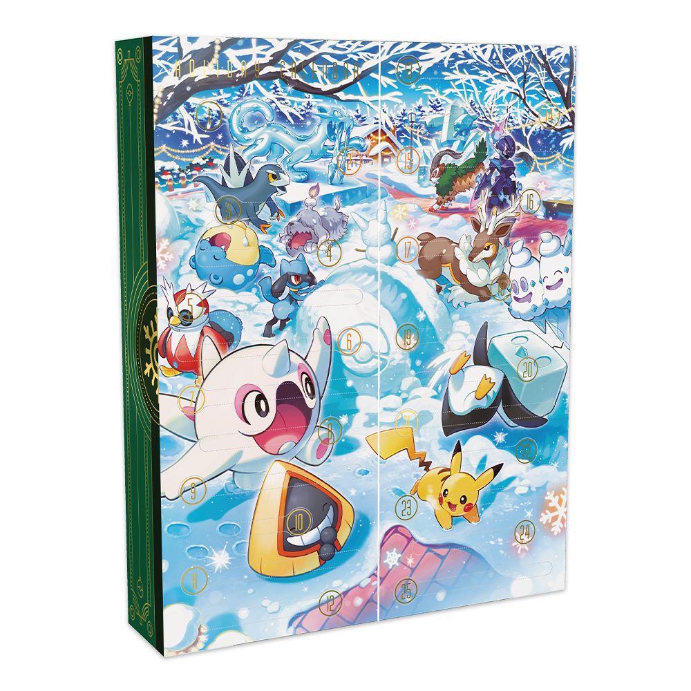 Pokémon TCG: Holiday Calendar 2024 Opened