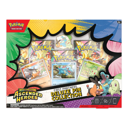 Pokémon TCG: Mega Evolution—Ascended Heroes First Partners Deluxe Pin Collection 2