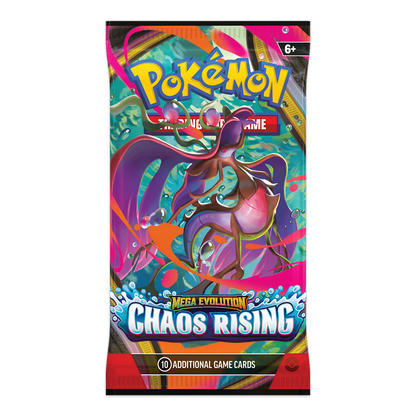 Pokémon TCG: Mega Evolution—Chaos Rising Booster Box Pack Mega Dragalgae