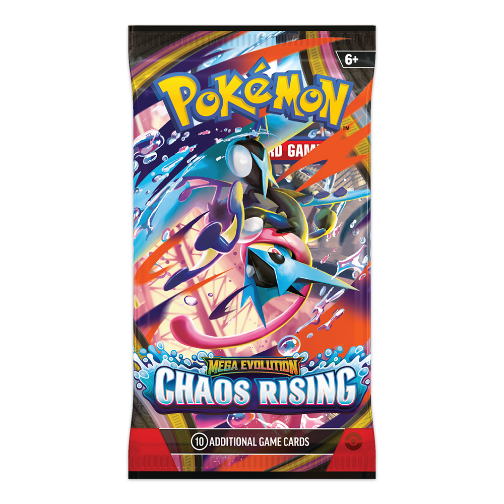 Pokémon TCG: Mega Evolution—Chaos Rising Booster Box Pack Mega Greninja