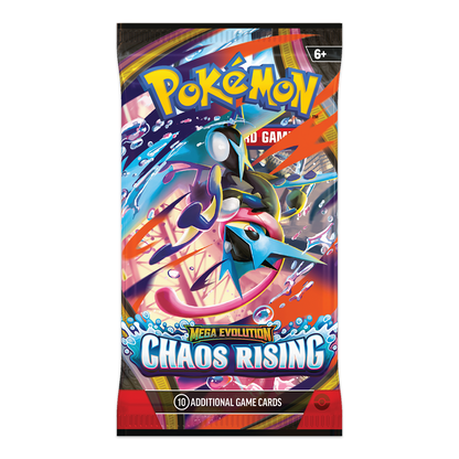 Pokémon TCG: Mega Evolution—Chaos Rising Booster Box Pack Mega Greninja