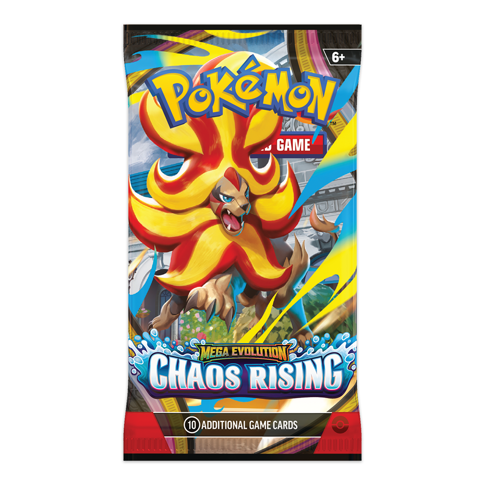 Pokémon TCG: Mega Evolution—Chaos Rising Booster Box Pack Mega Pyroar