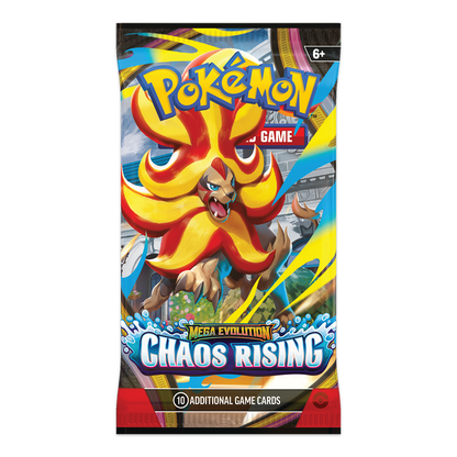 Pokémon TCG: Mega Evolution—Chaos Rising Booster Box Pack Mega Pyroar