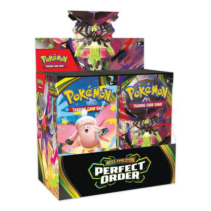 Pokémon TCG: Mega Evolution – Perfect Order Booster Box Display
