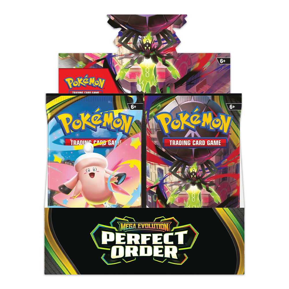 Pokémon TCG: Mega Evolution – Perfect Order Booster Box Display