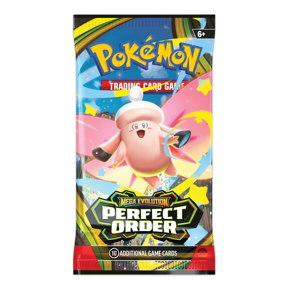 Pokémon TCG: Mega Evolution – Perfect Order Booster Pack - Mega Clefable