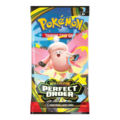 Pokémon TCG: Mega Evolution – Perfect Order Booster Pack - Mega Clefable