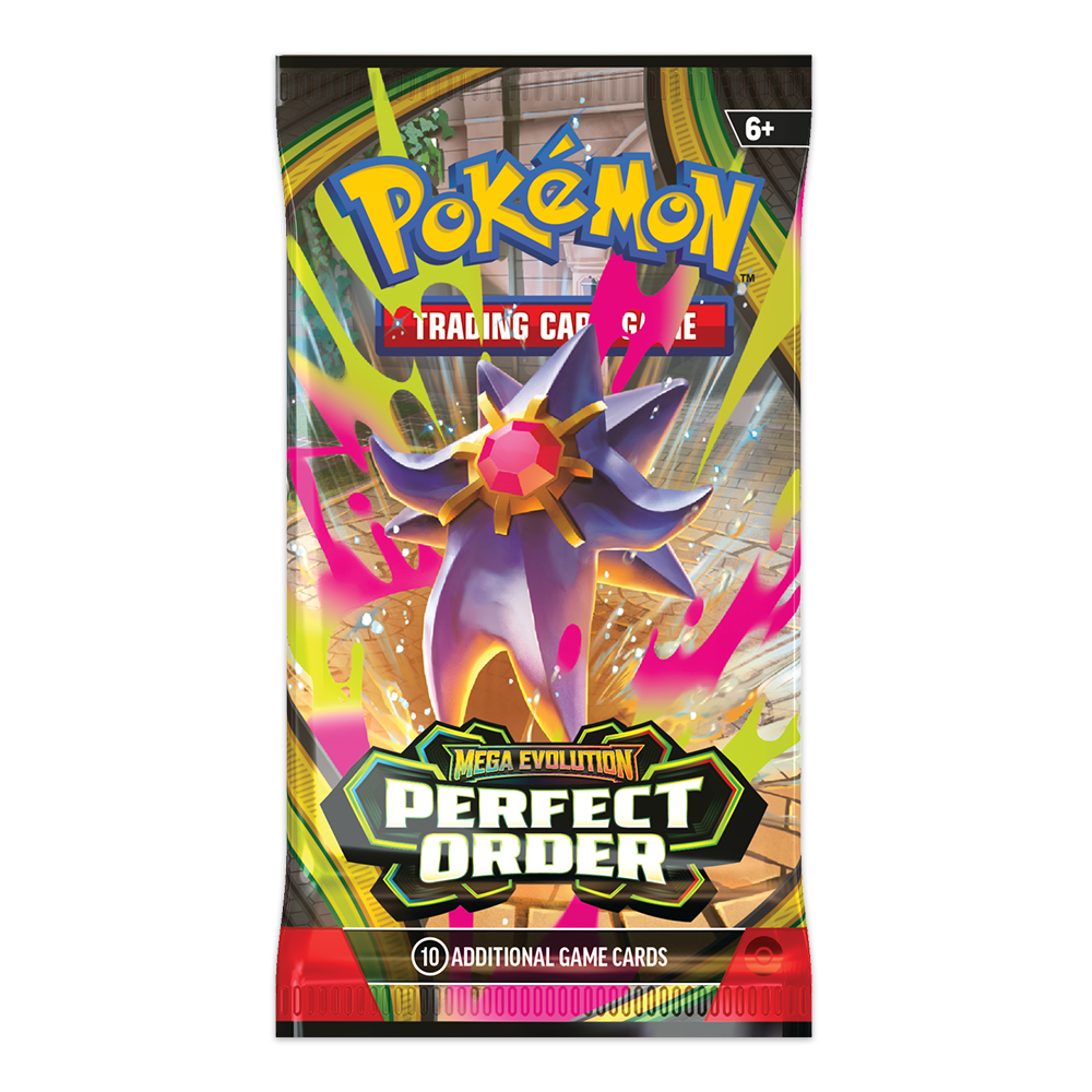 Pokémon TCG: Mega Evolution – Perfect Order Booster Pack - Mega Starmie