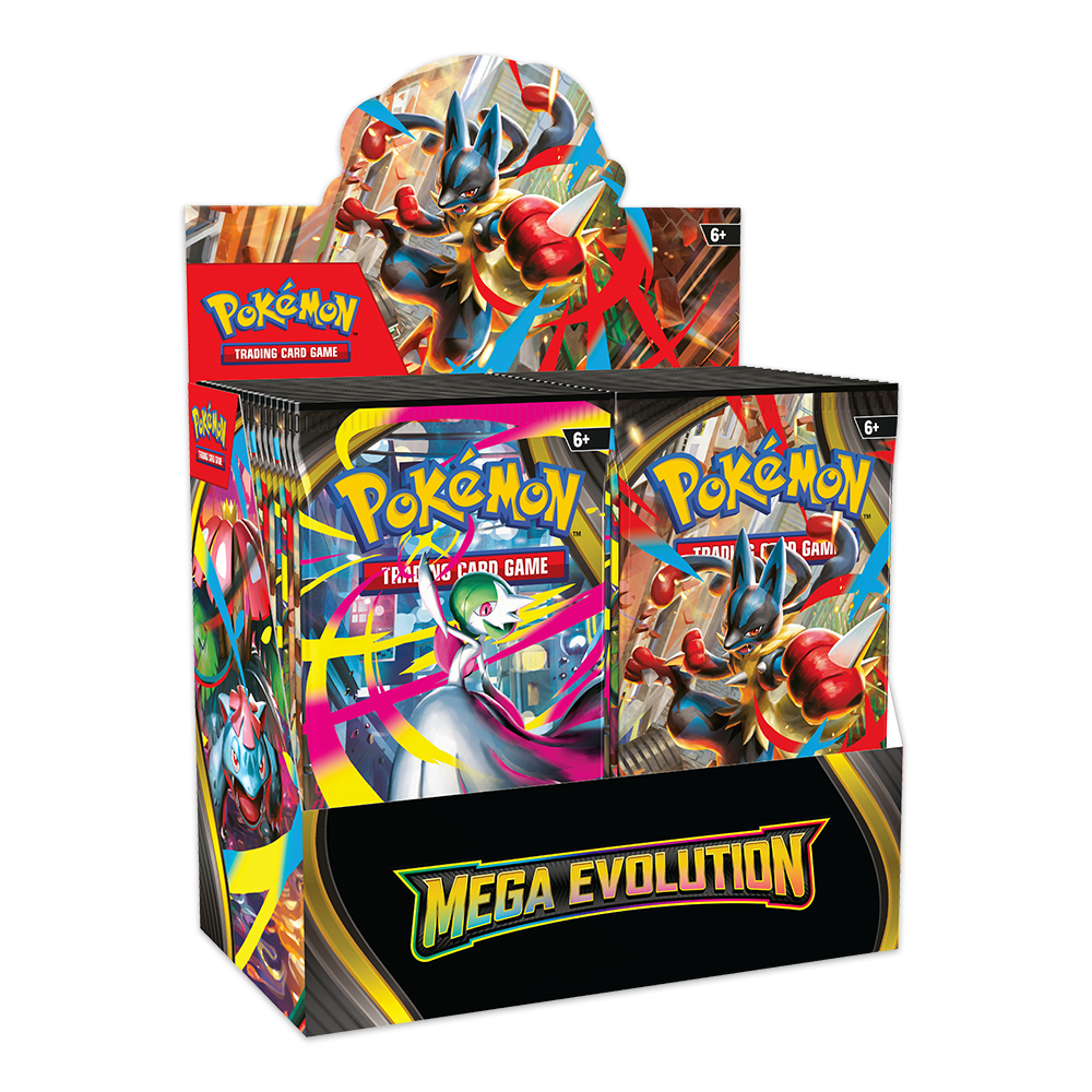 Pokémon TCG: Mega Evolution Booster Box Display (Base Set)