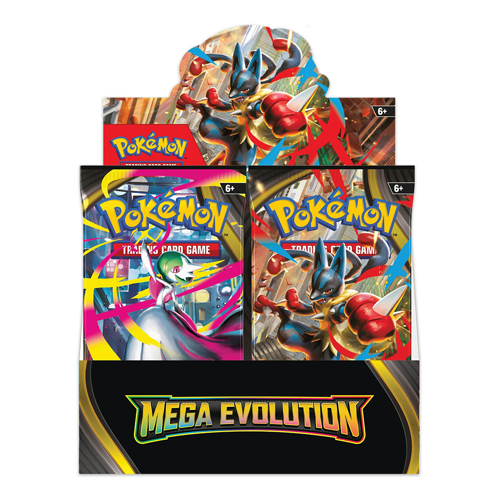 Pokémon TCG: Mega Evolution Booster Box Display (Base Set)