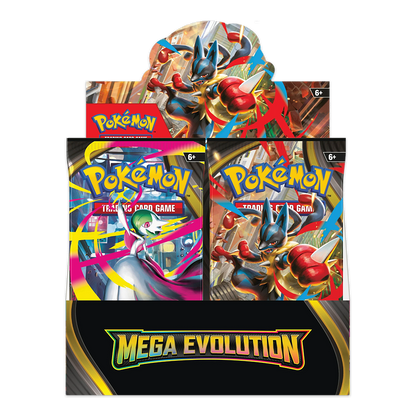 Pokémon TCG: Mega Evolution Booster Box Display (Base Set)
