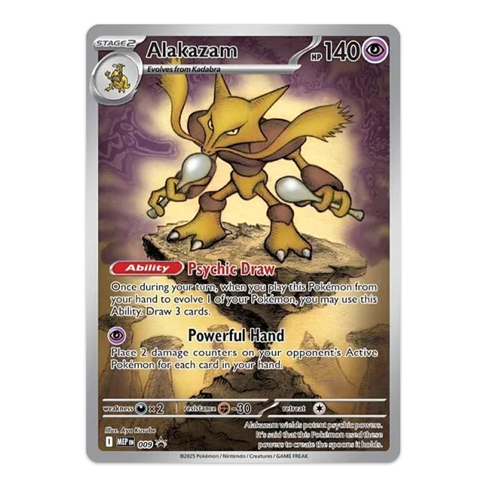 Pokémon TCG: Mega Evolution Elite Trainer Box - Mega Gardevoir - Alakazam Promo
