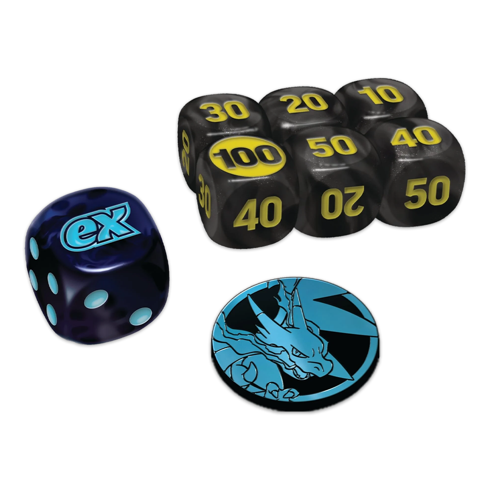 Pokémon TCG: Mega Evolution – Phantasmal Flames Elite Trainer Box Accessories 1