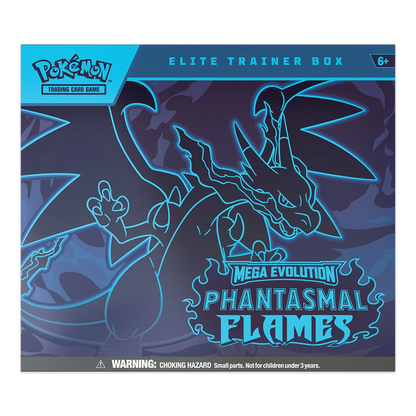 Pokémon TCG: Mega Evolution – Phantasmal Flames Elite Trainer Box Front