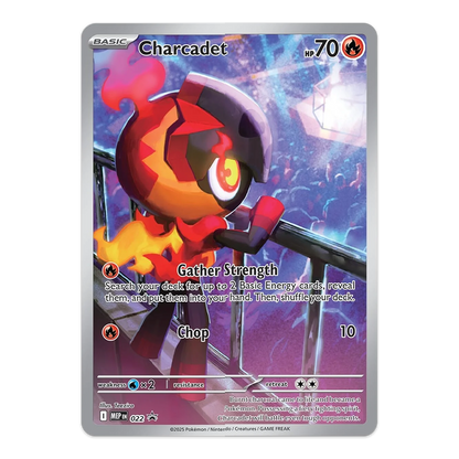 Pokémon TCG: Mega Evolution – Phantasmal Flames Elite Trainer Box Charcadet Promo