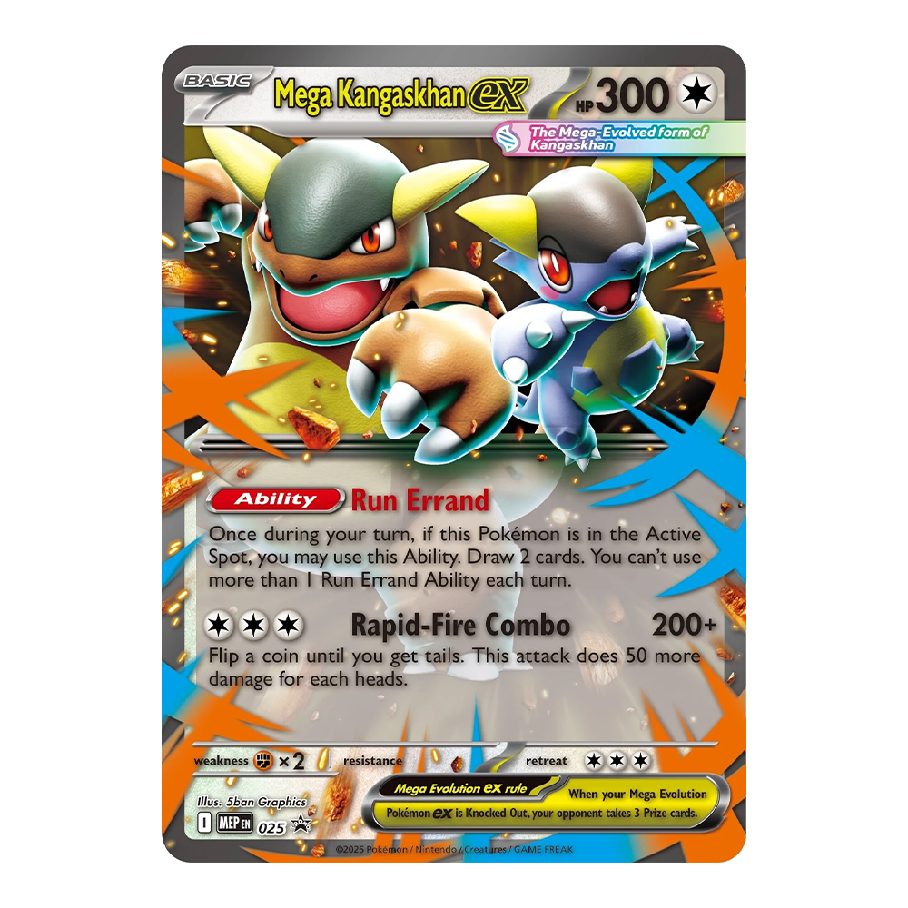 Pokémon TCG: Mega Kangaskhan ex Box Lenticular Promo
