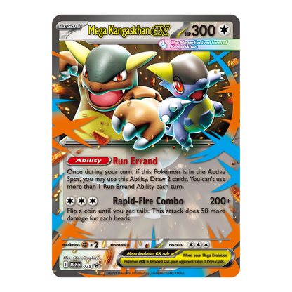 Pokémon TCG: Mega Kangaskhan ex Box Lenticular Promo
