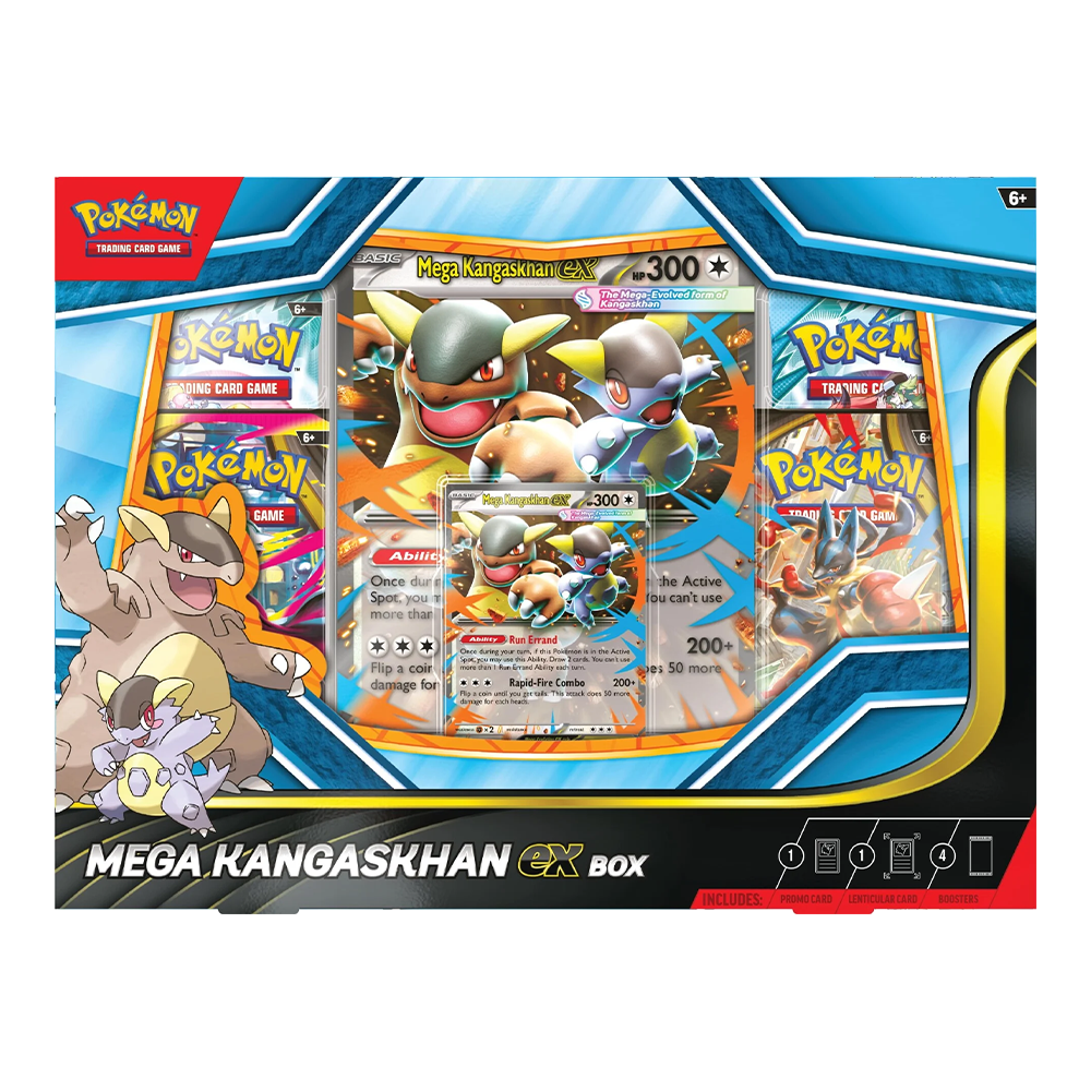 Pokémon TCG: Mega Kangaskhan ex Box Front