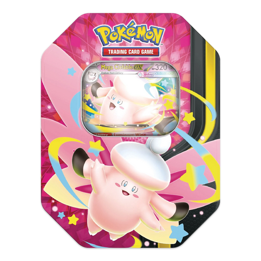 Pokémon TCG: Mega Moonlit Tin—Mega Clefable ex