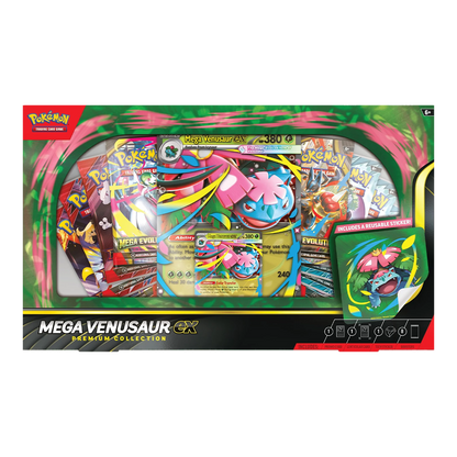 Pokémon TCG: Mega Venusaur ex Premium Collection Front