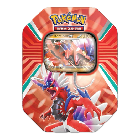 Pokémon TCG: Paldea Legends Tin – Koraidon ex