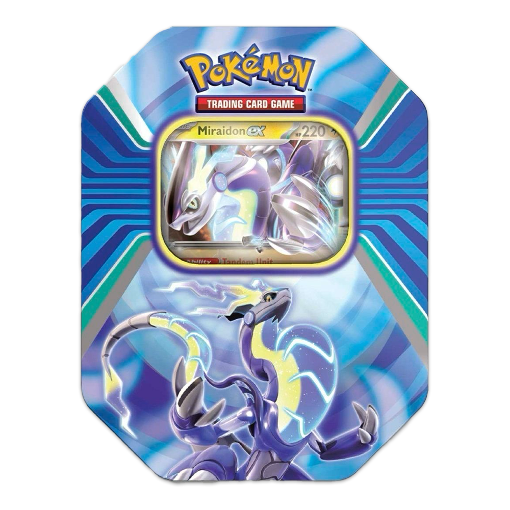 Pokémon TCG: Paldea Legends Tin – Miraidon ex