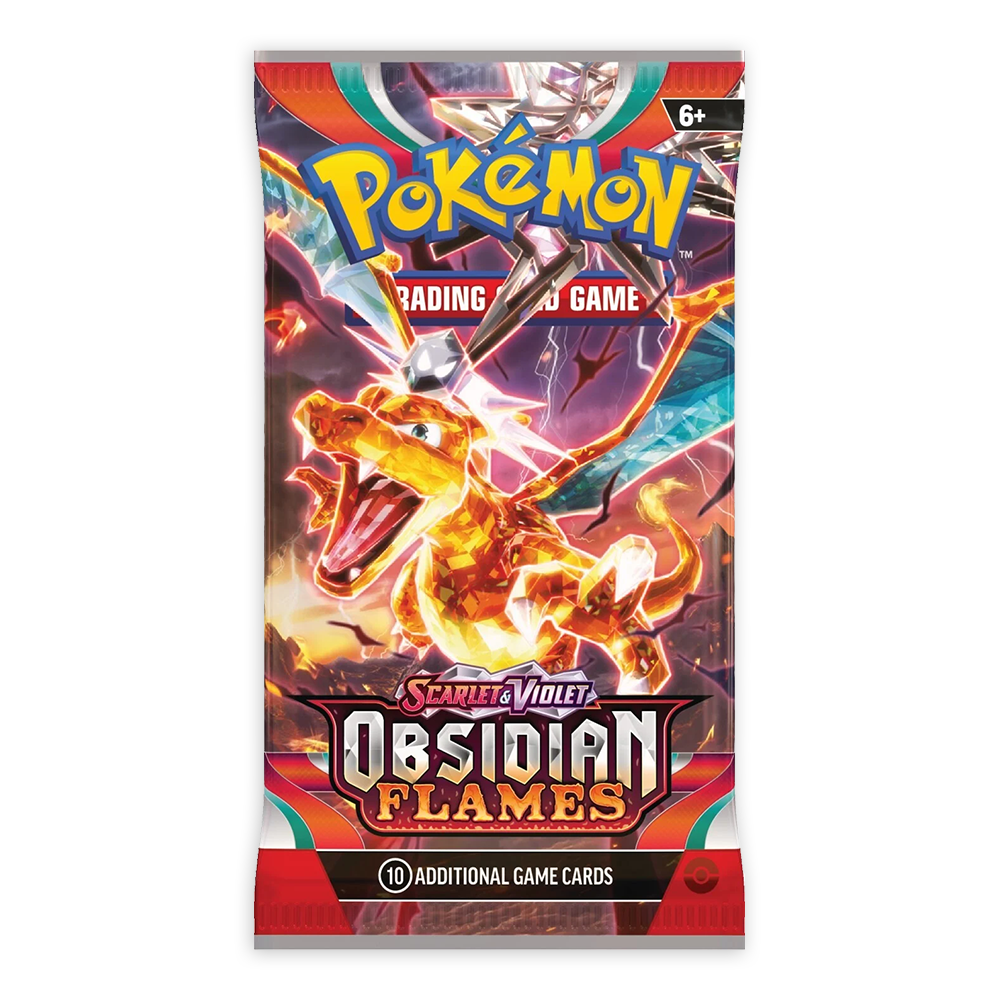 Pokémon TCG: Scarlet & Violet – Obsidian Flames Booster Box Pack - Charizard