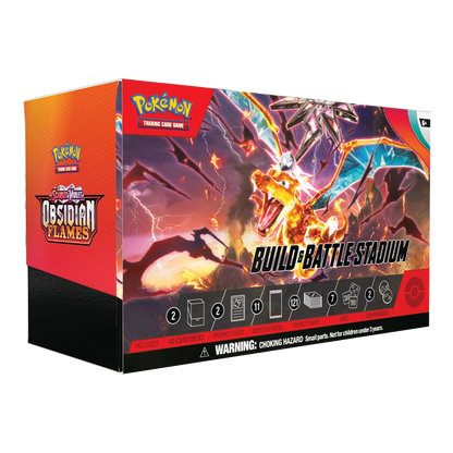 Pokémon TCG: Scarlet & Violet – Obsidian Flames Build & Battle Stadium