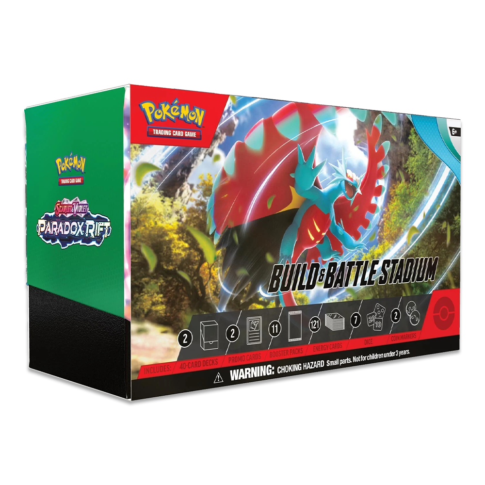 Pokémon TCG: Scarlet & Violet – Paradox Rift Build & Battle Stadium