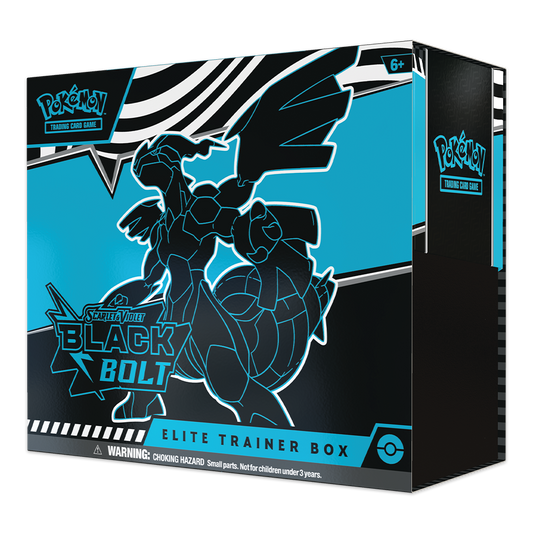 Pokémon TCG: Scarlet & Violet - Black Bolt Elite Trainer Box