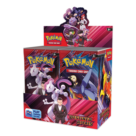 Pokémon TCG: Scarlet & Violet – Destined Rivals Booster Box Display