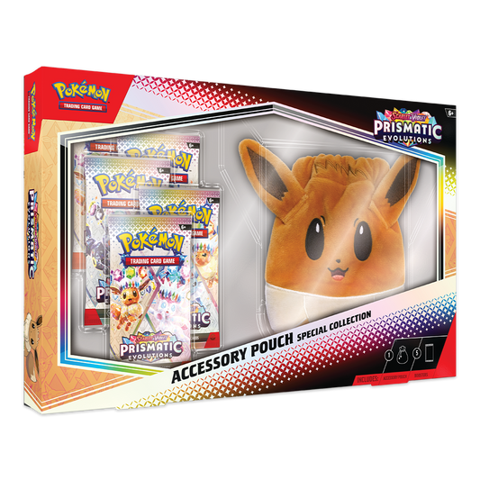 Pokémon TCG: Scarlet & Violet—Prismatic Evolutions Accessory Pouch Special Collection