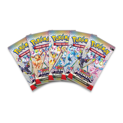 Pokémon TCG: Scarlet & Violet—Prismatic Evolutions Accessory Pouch Special Collection Packs