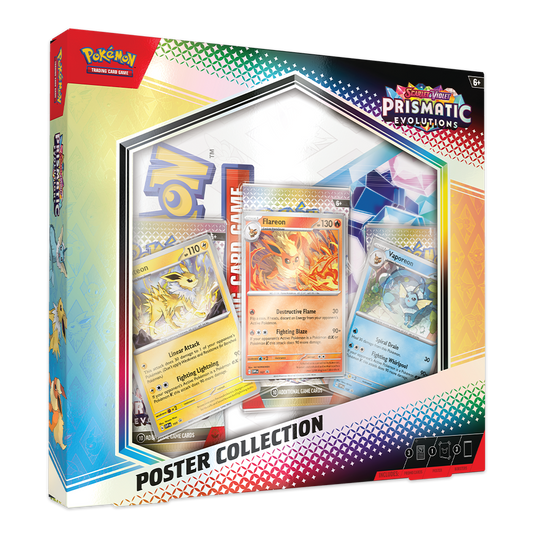 Pokémon TCG: Scarlet & Violet—Prismatic Evolutions Poster Collection