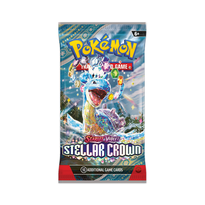 Pokémon TCG: Scarlet & Violet – Stellar Crown Booster Box Pack - Lapras