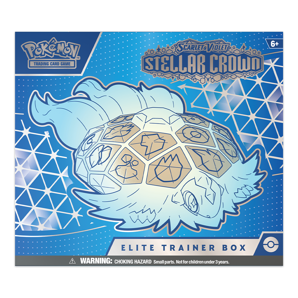 Pokémon TCG: Scarlet & Violet – Stellar Crown Elite Trainer Box Front