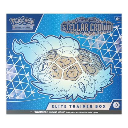 Pokémon TCG: Scarlet & Violet – Stellar Crown Elite Trainer Box Front