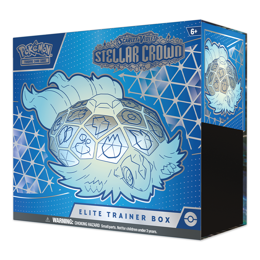 Pokémon TCG: Scarlet & Violet – Stellar Crown Elite Trainer Box Side